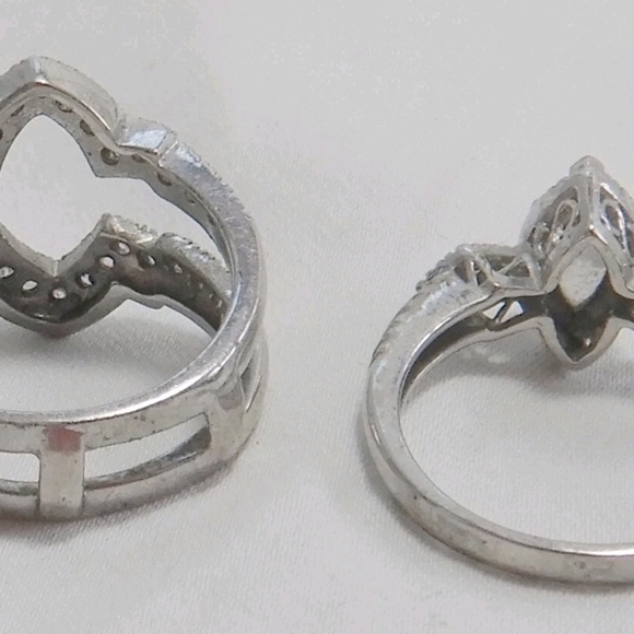 Rare Estate Elegant Victoria Wieck/Meda Absolute Ring With Guard - Picture 10 of 13